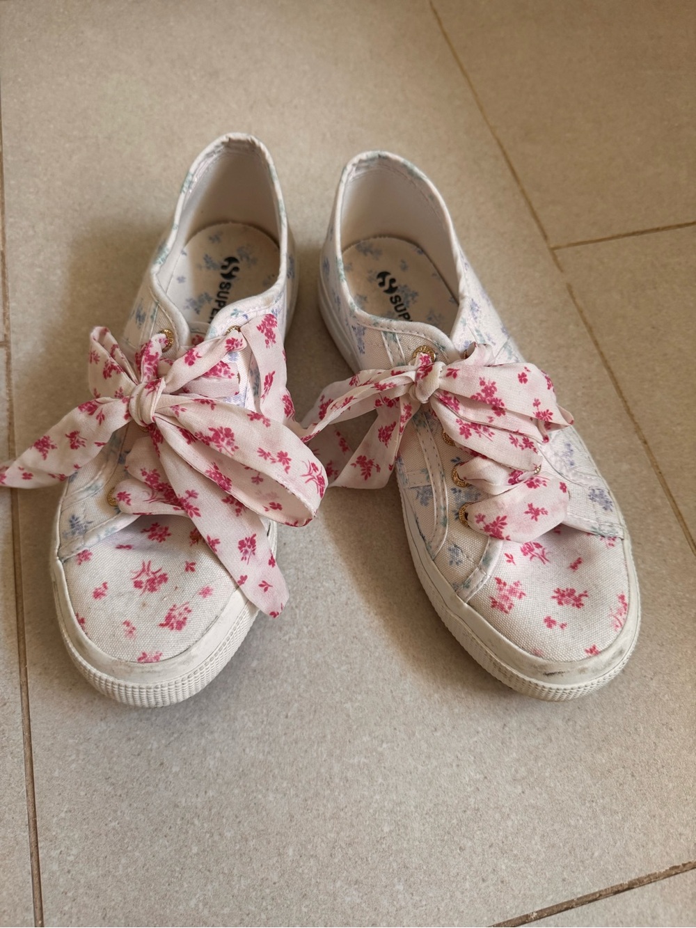 Superga x LoveShackFancy Dainty Floral Sneakers